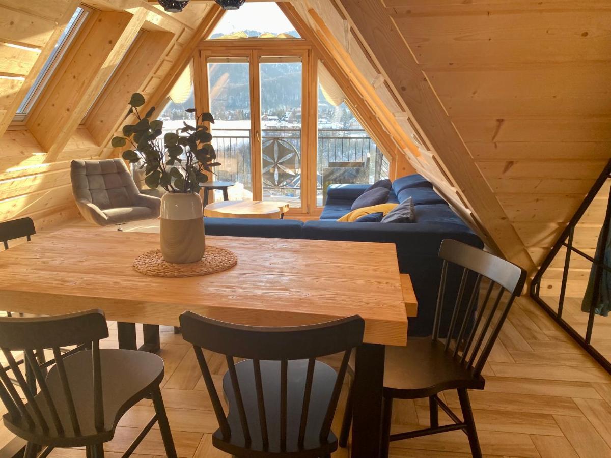 Giewont View Apartament -Top Floor Z Widokiem Na Giewont Косьцелісько Екстер'єр фото