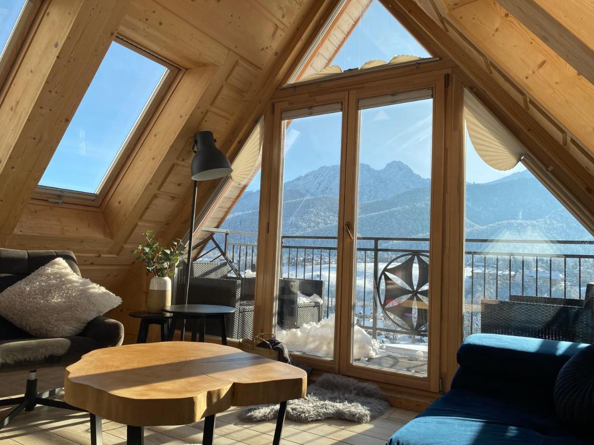 Giewont View Apartament -Top Floor Z Widokiem Na Giewont Косьцелісько Екстер'єр фото